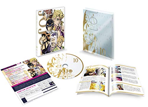 ジョジョの奇妙な冒険 黄金の風 VOL.10 (初回仕様版) [Blu-ray](中古品)