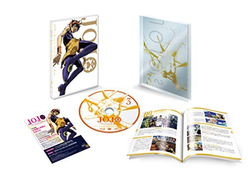 ジョジョの奇妙な冒険　黄金の風 Vol.3 (9〜12話/初回仕様版) [DVD](中古品)の通販は