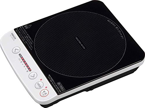 [山善] IHコンロ IHクッキングヒーター 卓上 IH調理器 1000W 火力調整6段階(中古品)
