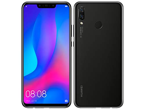 HUAWEI HUAWEI nova 3　ブラック［6.3インチ/メモリ 4GB/ストレージ 128GB (中古品)