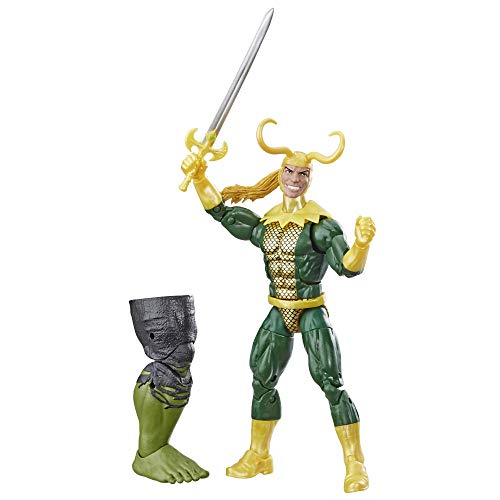「ほぼ新品」MARVEL マーベルレジェンドシリーズ アベンジャーズ エンドゲーム ロキ 6イ(中古品)