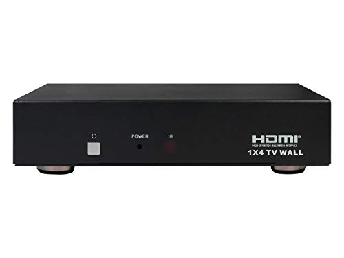 A-NeuVideo ANI-VW 1x4 HDMI ビデオウォールスケーラースプリッター ループ(中古品)