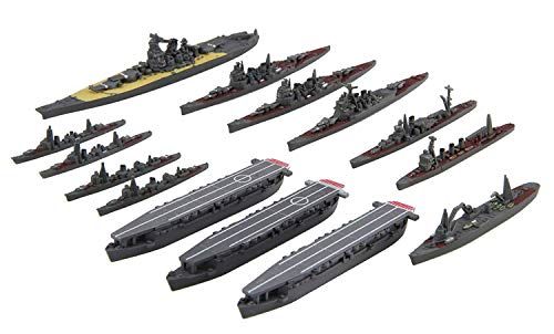 「ほぼ新品」フジミ模型 1/3000 集める軍艦シリーズ No.17 海上護衛戦空母艦隊セット(大(中古品)