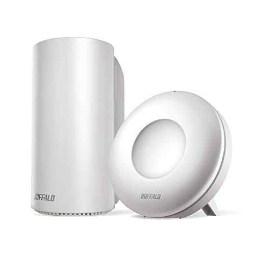 「ほぼ新品」BUFFALO WiFi 無線LAN AirStation connect 親機+中継機セットモデル WRM-D2(中古品)