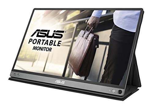 ASUS MB16AP モバイルモニター モバイルディスプレイ 薄さ8mm・軽量850g、U(中古品)