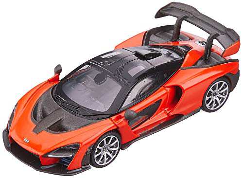 MINI GT 1/64 マクラーレン セナ ミラオレンジ 右ハンドル 完成品(中古品)の通販は