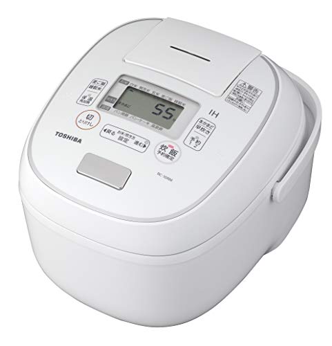 東芝 炊飯器 5.5合 IH式 鍛造釜 グランホワイト RC-10RM-W(中古品)