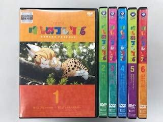 「ほぼ新品」けものフレンズ  レンタル落ち 全6巻セット(中古品)
