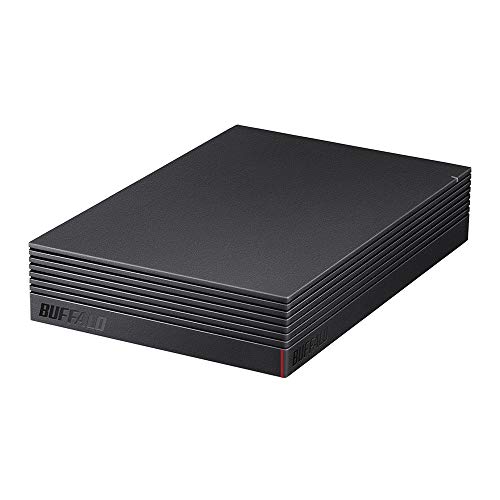 「非常に良い」BUFFALO USB3.1(Gen.1)対応 みまもり合図 for AV対応 外付けHDD 4TB ブラッ(中古品)