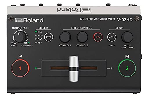 ROLAND V-02HD スケーラー内蔵 2CH ビデオスイッチャー(中古品)の通販はau PAY マーケット - オマツリライフ | au PAY  マーケット－通販サイト