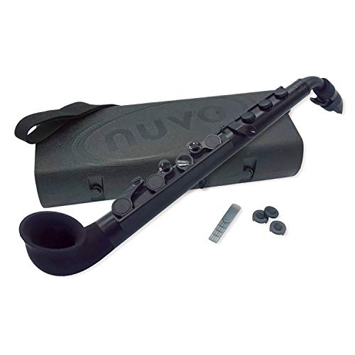 「非常に良い」NUVO ヌーボ プラスチック製管楽器 完全防水仕様 サックス C調 jSax 2.0 Bl(中古品)