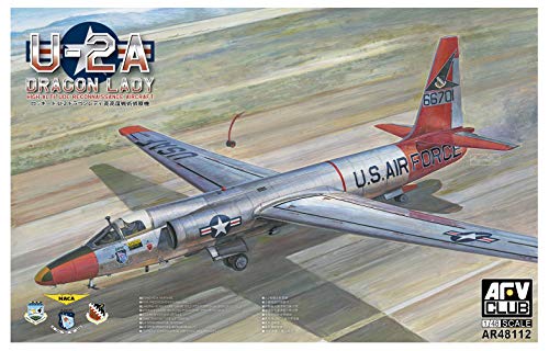 「非常に良い」AFVクラブ 1/48 アメリカ空軍 U-2A 高高度偵察機 ドラゴンレディ プラモデ (中古品)