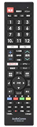 オーム電機 テレビリモコン(シャープアクオス用) 03-5911 AV-R340N-SH(中古品)の通販は