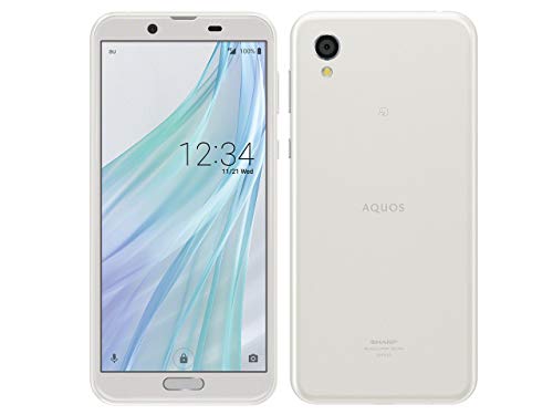 「非常に良い」au AQUOS sense2 SHV43 Silky White(中古品)