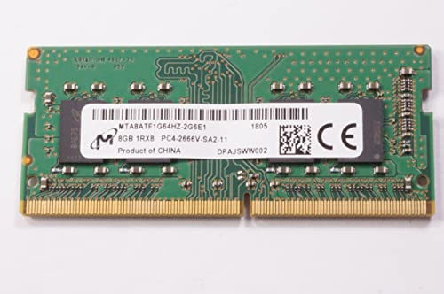 「ほぼ新品」FMS MTA8ATF1G64HZ-2G6E1互換 Micron 8gb Pc4-21300 Ddr4-2666mhz So-Dimm (中古品)