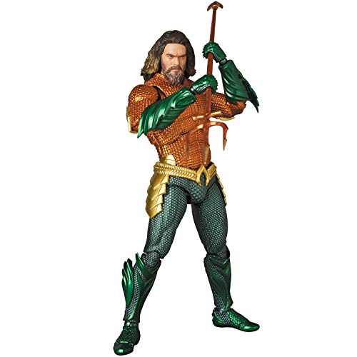 「未使用品」MAFEX マフェックス No.095 アクアマン AQUAMAN Ver. 全高約160mm 塗装済み(中古品)