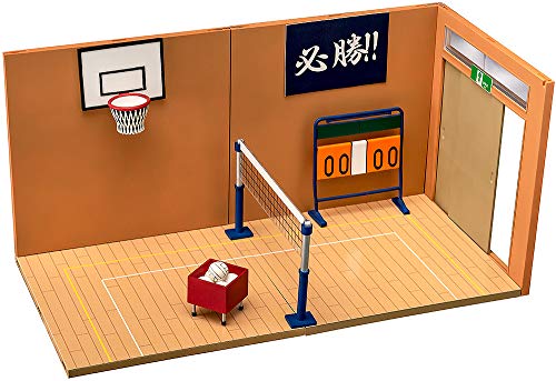 「ほぼ新品」ねんどろいどプレイセット#07 体育館Aセット ノンスケール ABS&amp;PVC製 ねん (中古品)