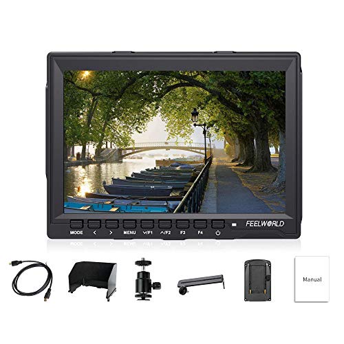 FEELWORLD FW759 ビデオモニター 7インチ IPS 超薄型 HD 1280 x 800 HDMI (中古品)