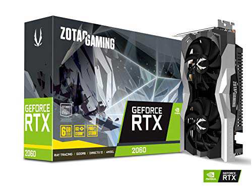 ZOTAC GAMING GeForce RTX 2060 Twin Fan グラフィックスボード VD6860 ZTR(中古品)