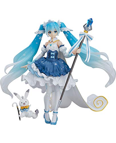 「ほぼ新品」figma キャラクター・ボーカル・シリーズ01 初音ミク 雪ミク Snow Princess(中古品)