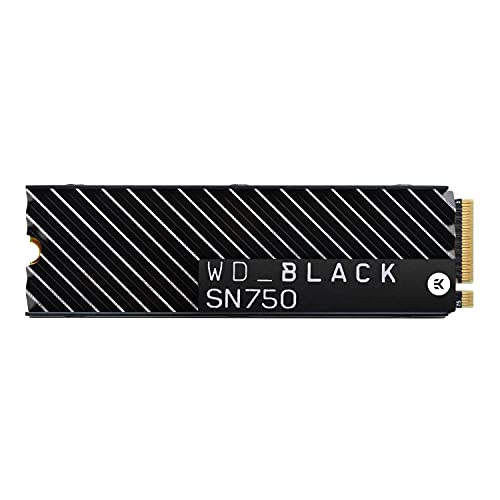 「未使用品」WESTERN DIGITAL WD Black SN750 SSD M.2 PCIe Gen 3x4 with NVME 2TB heat(中古品)