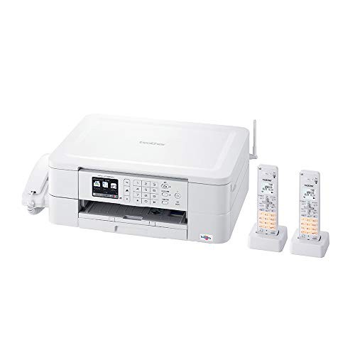 ブラザー プリンター A4 インクジェット複合機 MFC-J738DWN FAX/電話機 子 (中古品)