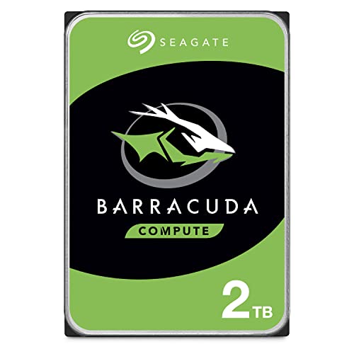 「非常に良い」Seagate BarraCuda 3.5 2TB 内蔵ハードディスク HDD 2 6Gb/s 256MB 5400rpm(中古品)