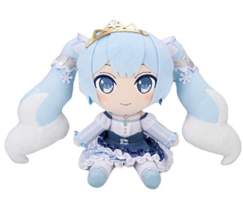 雪ミク ぬいぐるみSnow Princess Ver. SNOW MIKU 2019(中古品)