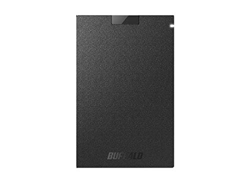 バッファロー SSD-PG480U3-BA USB3.1(Gen1) ポータブルSSD 480GB ブラック(中古品)