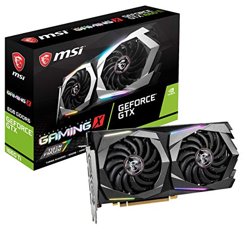 MSI Gaming GeForce GTX 1660 Ti 192-bit HDMI/DP 6GB GDRR6 HDCP サポート(中古品)