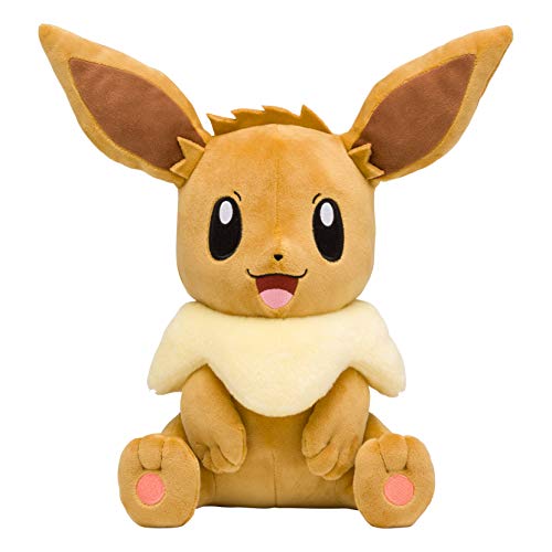 ポケモンセンターオリジナル ぬいぐるみ　等身大イーブイ　おすわり(中古品)