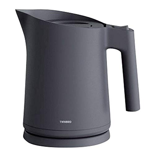 ツインバード：電気ケトル1.0L(グレー)/TP-4483GY(中古品)
