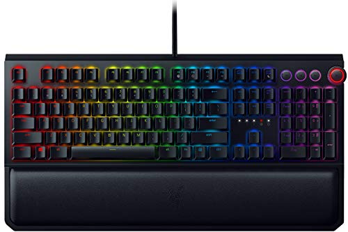 Razer BlackWidow Elite Yellow Switch メカニカル ゲーミングキーボード (中古品)