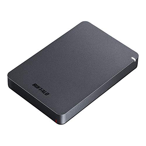 BUFFALO USB3.1(Gen.1)対応 耐衝撃ポータブルHDD 2TB ブラック HD-PGF2  