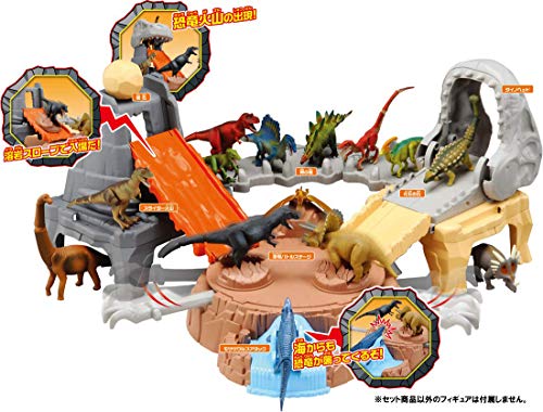 「ほぼ新品」タカラトミー(TAKARA TOMY) アニア 恐竜バトルキングダム W385×H280×D220(中古品)