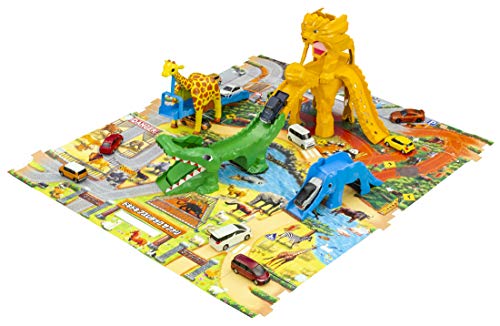 「非常に良い」トミカ バッグに収納! ドキドキアスレチックサファリ(中古品)
