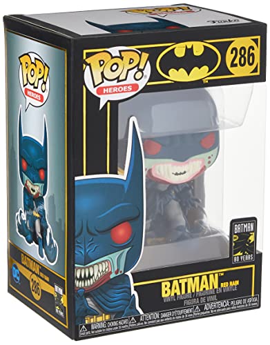 「未当てはめる品」Pop Batman Red Rain Vinyl Figure(中古品)