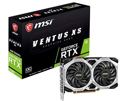 MSI Gaming GeForce RTX 2060 6GB GDRR6 192ビット HDMI/DP レイトレース (中古品)