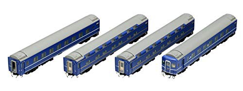 TOMIX HOゲージ 24系24形 あけぼの 増結セット 4両 HO-9045 鉄道模型 客車(中古品)