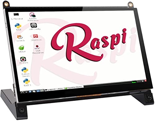 「非常に良い」EVICIV ７インチ Raspberry Pi用タッチモニター/ディスプレイ/モバイルモニ(中古品)