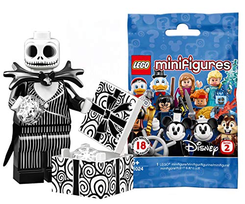 「非常に良い」レゴ (LEGO) ミニフィギュア ディズニーシリーズ2 ジャック・スケリントン (中古品)