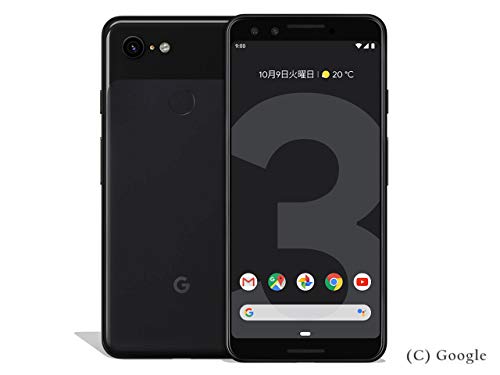 国内版SIMフリー Google Pixel3 64GB Just Black(中古品)