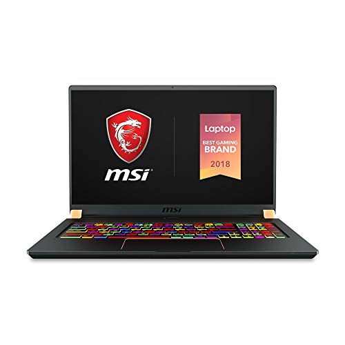 「ほぼ新品」MSI GS75ステルス-248 17.3 ゲーミングノートパソコン、144Hzのディスプレ (中古品)