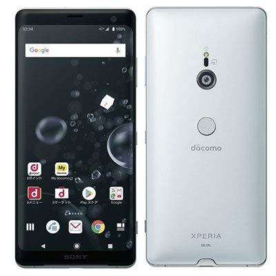 「非常に良い」SONY  SIMロック解除済 docomo Xperia XZ3 SO-01L White Silver(中古品)