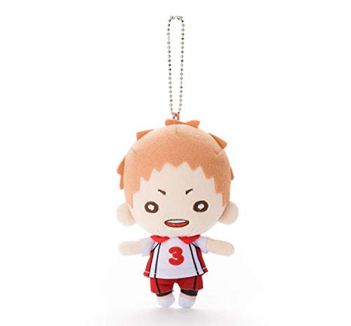 にとたん ハイキュー!! 夜久 ボールチェーン付 ぬいぐるみ(中古品)