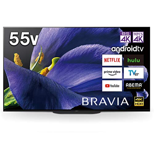 「非常に良い」ソニー 55V型 有機EL テレビ ブラビア KJ-55A9G 4Kチューナー内蔵 Android (中古品)