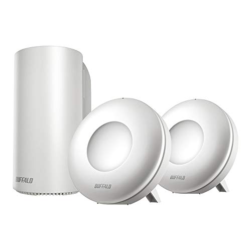 BUFFALO WiFi 無線LAN AirStation connect 親機+専用中継機2台セットモデル(中古品) 16,014円