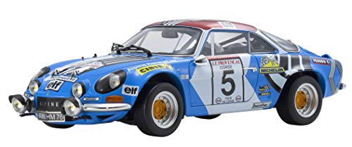 京商オリジナル 1/18 ルノー アルピーヌ A110 1973 ツール・ド・コルス #5 (中古品)