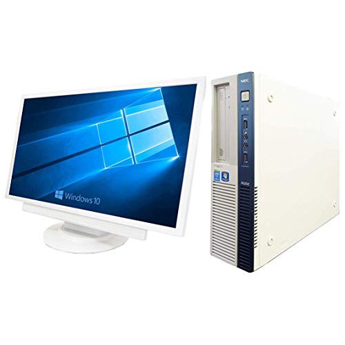 （Win 10搭載）（超大画面22インチ液晶セット） NEC MB-J/第四世代Core i5-(中古品)