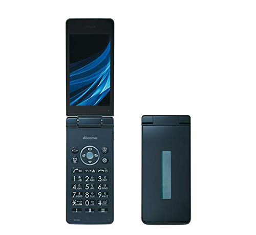 「未使用品」docomo SH-02L AQUOS ケータイ ブラック(中古品)